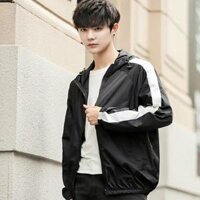 ÁO KHOÁC DÙ NAM CÓ MŨ CỰC CHẤT NGẦU , PHONG CÁCH HÀN QUỐC 2021 VINA 1HITSTORE - ĐEN,S