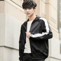 ÁO KHOÁC DÙ NAM CÓ MŨ CỰC CHẤT NGẦU , PHONG CÁCH HÀN QUỐC 2021 VINA 1HITSTORE - ĐEN,L