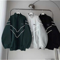 Áo khoác dù Nam Nữ cổ trụ 2 lớp chạy viền Dạ quang thể thao logo thêu WZS xịn sò LDTPkhoac274 274