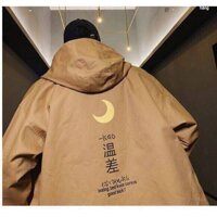 ÁO KHOÁC DÙ NAM VẦNG TRĂNG KHUYẾT