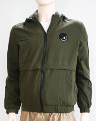 Áo khoác dù nam - Xanh Rêu - 3XL