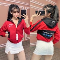 Áo khoác dù nữ 2 lớp kiểu POINDOW cực đẹp mã AD28