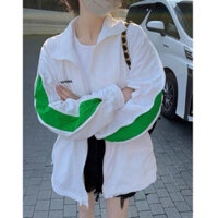 Áo Khoác Dù Nữ Cổ Bẻ Phối Dây Kéo Ở Tay Độc Lạ - NGỌC HÂN CLOTHER