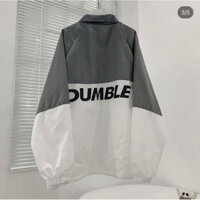 Áo khoác dù phối in DUMBLE kiểu dáng cánh dơi