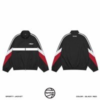 Áo Khoác Dù Sporty Jacket Symbolic Nam Nữ Unisex Form Rộng, Áo Jacket Dù Chất Liệu Cao Cấp Phong Cách Hàn Quốc