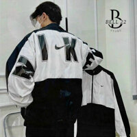 áo Khoác Dù Unisex Form Rộng 2 Lớp Chữ Lưng Nike B1416 – Bell22 Store