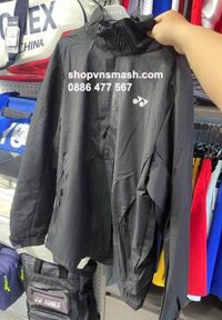Áo khoác dù yonex đen