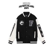 Áo Khoác FF OVERSIZE DINOSAUR VARSITY JACKET mix