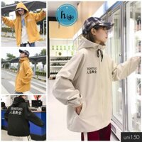 Áo khoác form rộng nam nữ