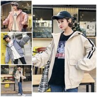 Áo khoác form rộng unisex