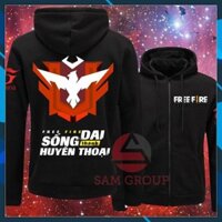 Áo khoác Free Fire-áo khoác đen FF