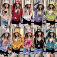 ÁO KHOÁC GÂN Ý THÊU NÓN 98 SIZE 40-56kg