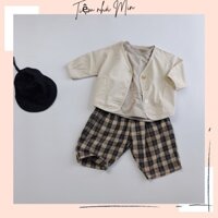 ÁO KHOÁC GIẢ VEST STYLE HÀN QUỐC HÀNG QCCC SIÊU XINH CHO BÉ TRAI BÉ GÁI 922