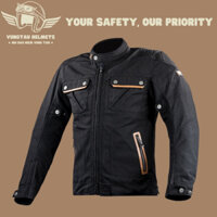 Áo khoác giáp bảo hộ moto xe máy LS2 Bullet Man - Phong cách cổ điển cực chất