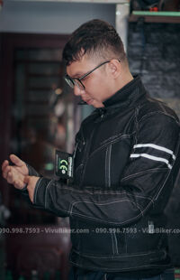 Áo khoắc giáp Jean Komine JK-006 có đệm gù bảo hộ