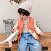 Áo khoác gile cho bé trai và bé gái