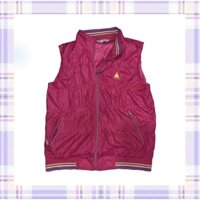 áo khoác gile dù hồng