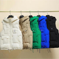 áo khoác gile lót bông nữ