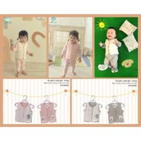Áo khoác gile mùa đông 2 mặt vải Bamboo Little love