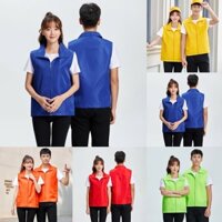 Áo khoác gile shipper, áo khoác sát nách vải dù 2 lớp may theo yêu cầu (NHẬN TỪ 10 CÁI)