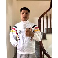 Áo khoác gió 2 lớp bóng đá đội tuyển ĐỨC nam nữ mặc đôi thời trang thể thao