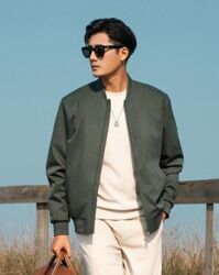 Áo khoác gió 2 lớp cổ bomber FWCW005