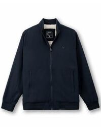 Áo khoác gió 2 lớp lót lông cổ cao basic EWCU001