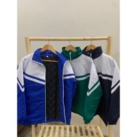 Áo Khoác Gió 3 LỚP BÔNG TRẦN Đồng Phục Học Sinh Áo Học Sinh Mùa Đông Pha Chéo Cánh Dơi 3 Màu Sắc Chuẩn Mẫu Nhà Trường