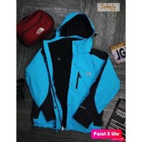 Áo khoác Gió 3 lớp The Northface hàng VNXK Chống thấm nước 100%. lớp 3 lót nỉ tháo rời. không chính hãng hoàn tiền