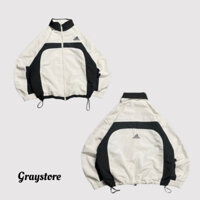 Áo Khoác Gió Adidas Nam Nữ Chuẩn form Chất Dù Cao Cấp 2 Lớp Siêu Dày Dặn Phối Màu Siêu Đỉnh Chính Hãng GRAY_STORE M05