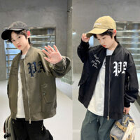 Áo khoác gió bomber bé trai, bé gái 14-50kg từ 4-14 tuổi mẫu PA. Áo khoác bé trai, bé gái, áo ấm cho bé