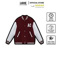 Áo khoác gió bomber unisex AC dài tay Hàn Quốc nam nữ LAVIE AK107