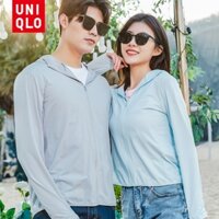 Áo khoác gió chống nắng Uniqlo Airism UV Bảo vệ nam nữ Chất lượng cao Chống nắng ngoài trời