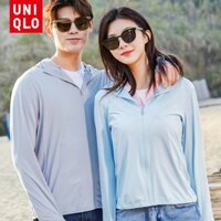 Áo khoác gió chống nắng Uniqlo Airism UV Bảo vệ nam nữ Chất lượng cao Chống nắng ngoài trời