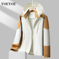 Áo Khoác Gió Chống Thấm Nước Có Mũ Trùm Cá Tính Dành Cho Nam Và