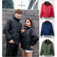 Áo Khoác Gió Dù Tráng Bạc 2 Mặt Nam Nữ Áo Gió Chất Liệu Cao Cấp Với 4 Màu Cực Đẹp Chống Nước Tuyệt Đối Giá Siêu Rẻ bobst