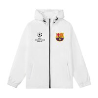 Áo khoác gió hai lớp Barcelona 2024-2025 mẫu mới