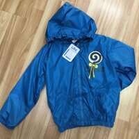 ÁO KHOÁC GIÓ HỌA TIẾT KẸO LOLLIPOP CHO BÉ- MÀU XANH