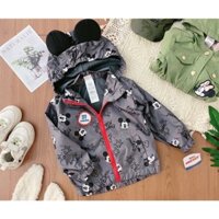 Áo khoác gió Mickey sz 1y