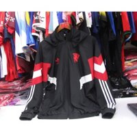 ÁO KHOÁC Gió MU Mẫu Mới 2024/25 Màu Đen Mẫu Chuẩn