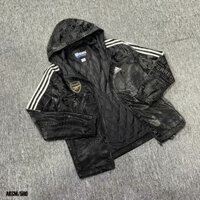 Áo khoác gió nam, áo dài tay nam Adidas CLB Arsenal cao cấp mẫu new 2024 kka