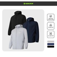 Áo Khoác Gió Nam BAZIK SPORT TechDry Trượt Nước, 1 Lớp Siêu Nhẹ, Thoải Mái Vận Động, Chống Nắng