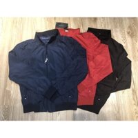 Áo khoác gió nam hai lớp Zara - loại bo trơn. HA0534 (3 màu)