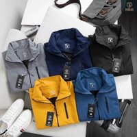 Áo khoác gió nam nữ 2 lớp có mũ, chống tia UV, chống thấm nước chất gió tráng bạc_Nguyễn Thu