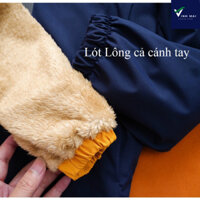 Áo khoác Gió Nam Nữ 2 Lớp Lót Lông Cừu Cao Cấp, Mặc Ấm, Cản Bụi Siêu Đẹp