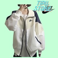 Áo Khoác Gió Nam Nữ, Áo Khoác Nike Logo Vintage Chất Cao Cấp - TIPU703