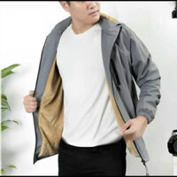 Áo khoác gió Nam nữ lót lông cừu cao cấp , chống nước , chống tia uv , cản gió , cản bụi .