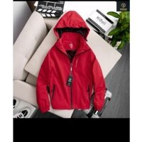 Áo khoác gió nam nữ,áo gió nữ 2 Lớp Giữ Nhiệt The North Face cao cấp Túi Có Khóa Chống GIó Chống nước