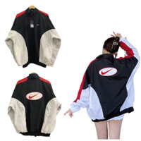 Áo Khoác gió NIKE Logo Thêu , Chất Liệu Dù 2 Lớp Cao Cấp , Hàng Đầy Đủ Tem Mác  TPP FASHION 396 396