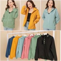 Áo khoác gió nữ 2 lớp cao cấp Hidoli chống nước giá rẻ chính hãng